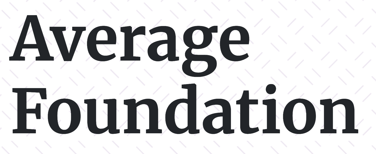 Average Foundation logo